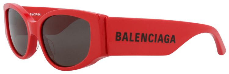Balenciaga Cat Eye Sunglasses RedGrey