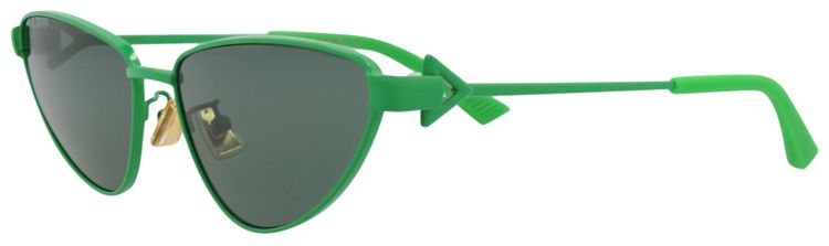 Bottega Veneta Cat Eye Sunglasses Green