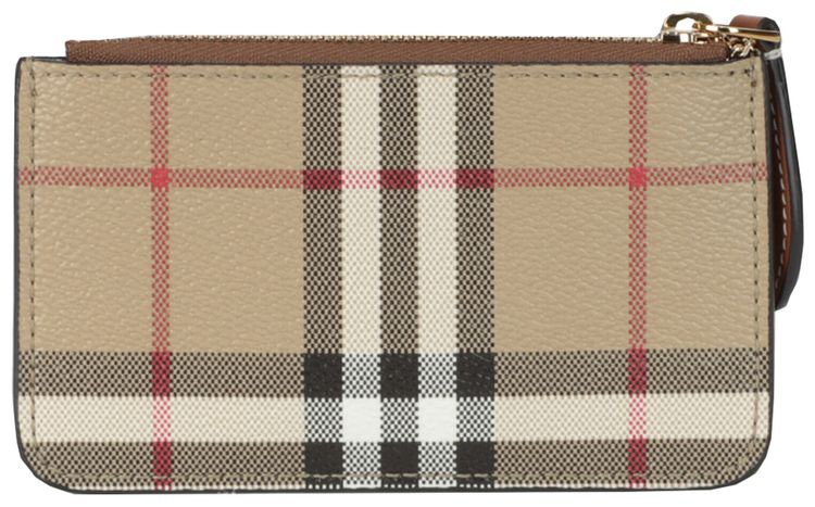 Burberry Kelbrook Check Coin Case Archive Beige