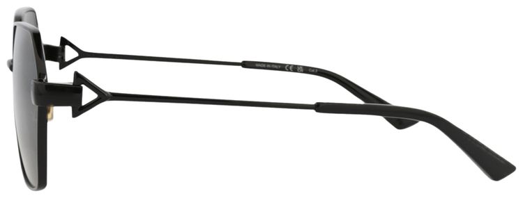 Bottega Veneta Square Sunglasses BlackGrey