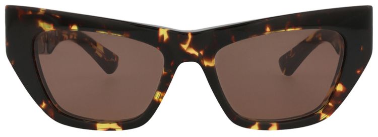 Bottega Veneta Cat Eye Sunglasses HavanaBrown