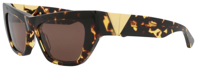 Bottega Veneta Cat Eye Sunglasses HavanaBrown