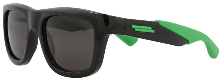Bottega Veneta Square Injection Sunglasses BlackGrey