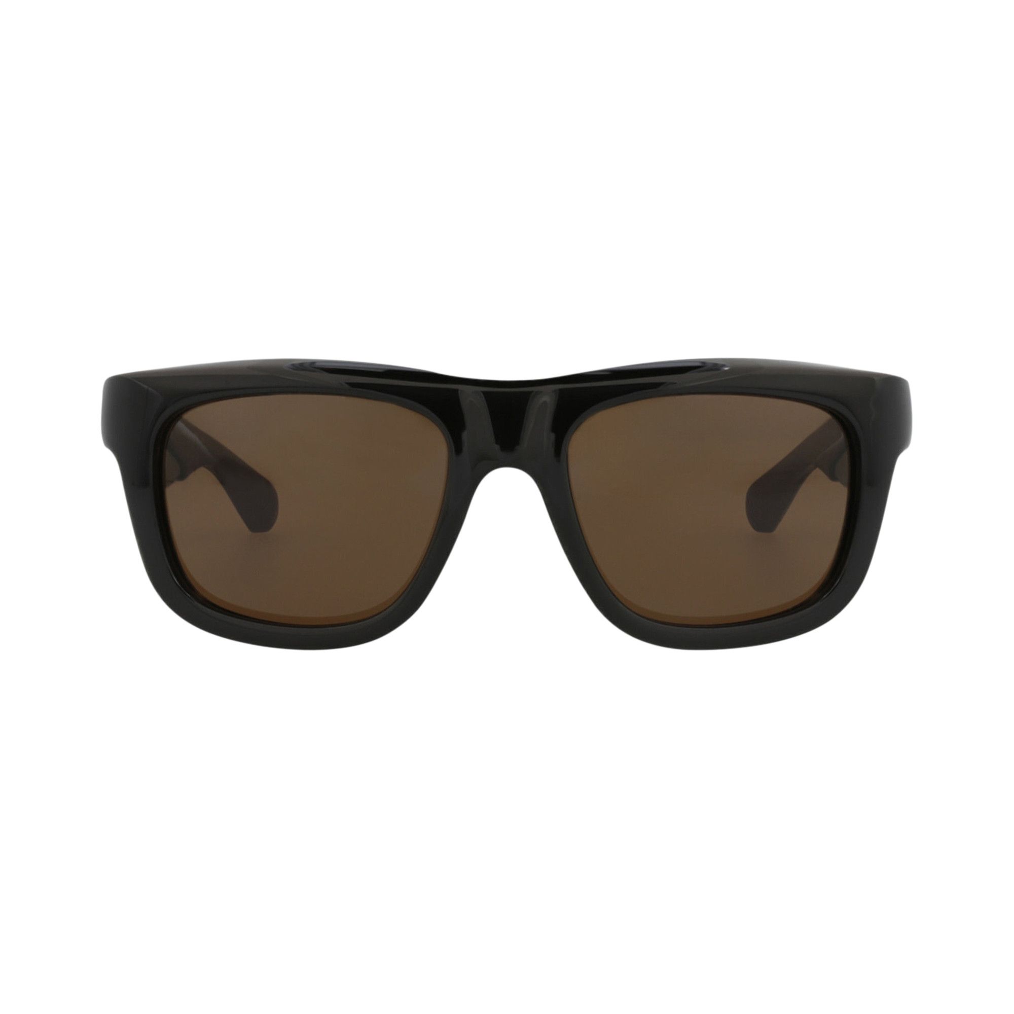 Buy Bottega Veneta Square Injection Sunglasses 'Black/Brown