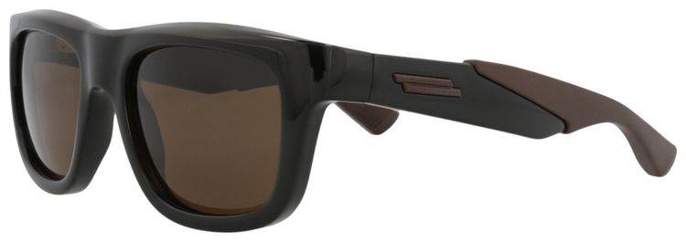 Bottega Veneta Square Injection Sunglasses BlackBrown