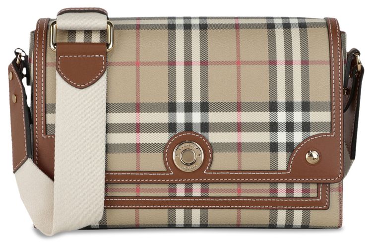 Burberry Medium Note Bag Briar Brown