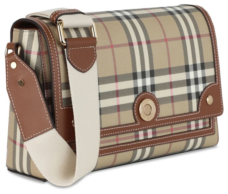 Burberry Medium Note Bag Briar Brown