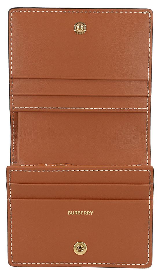 Burberry Small Check Bifold Wallet Archive Beige