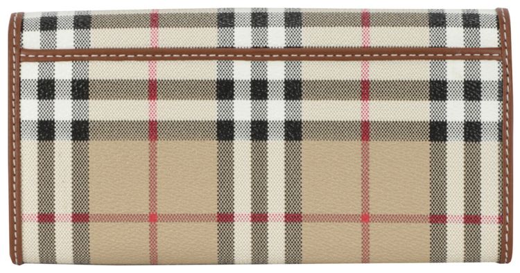 Burberry Halton Checked Wallet Archive Beige