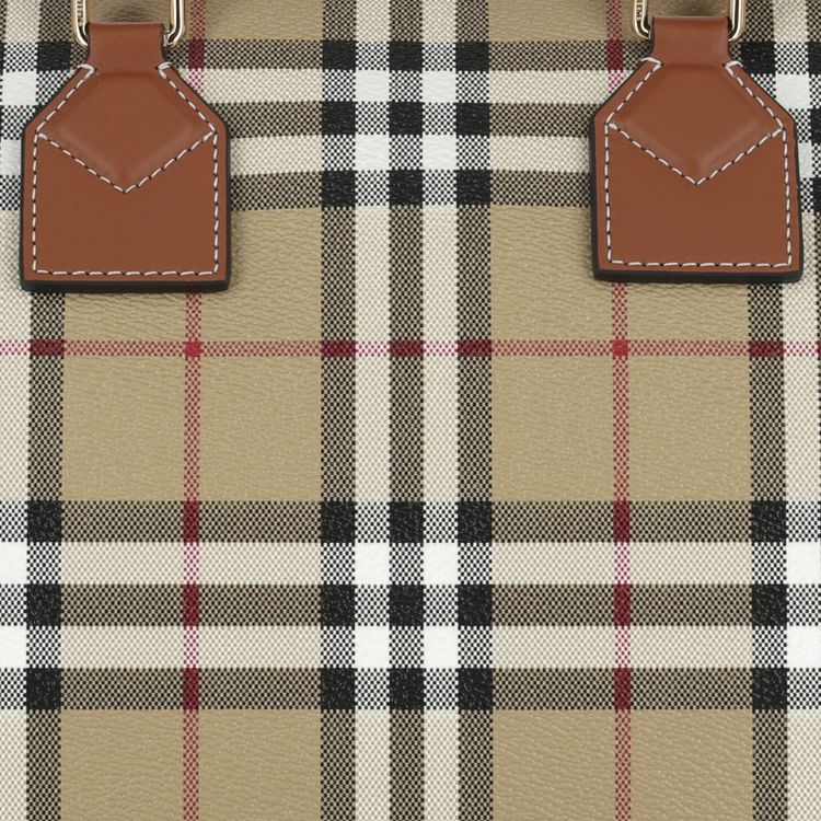 Burberry Medium Check Bowling Bag Vintage CheckBriar Brown