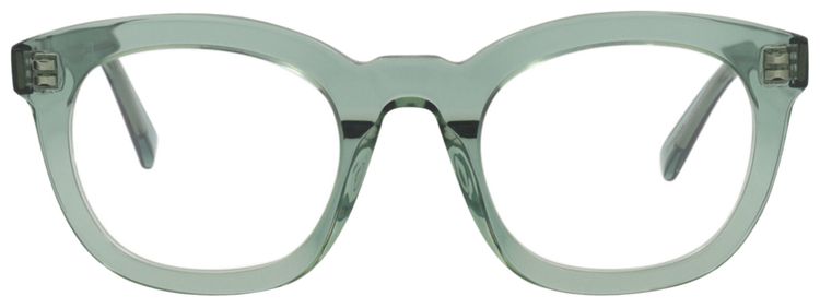 CELINE Round Optical Glasses GreenTransparent