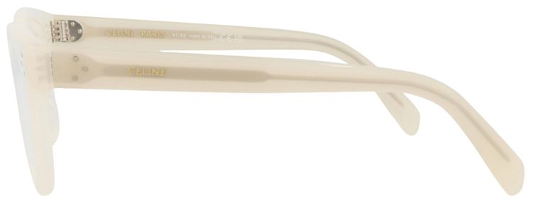 CELINE Round Optical Glasses IvoryTransparent