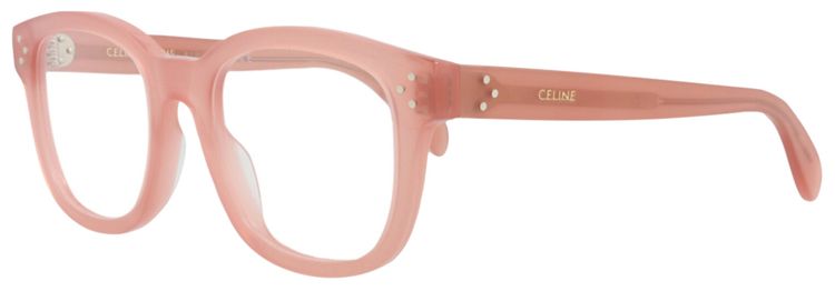 CELINE Square Optical Glasses PinkTransparent