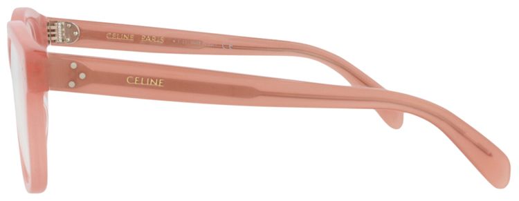 CELINE Square Optical Glasses PinkTransparent