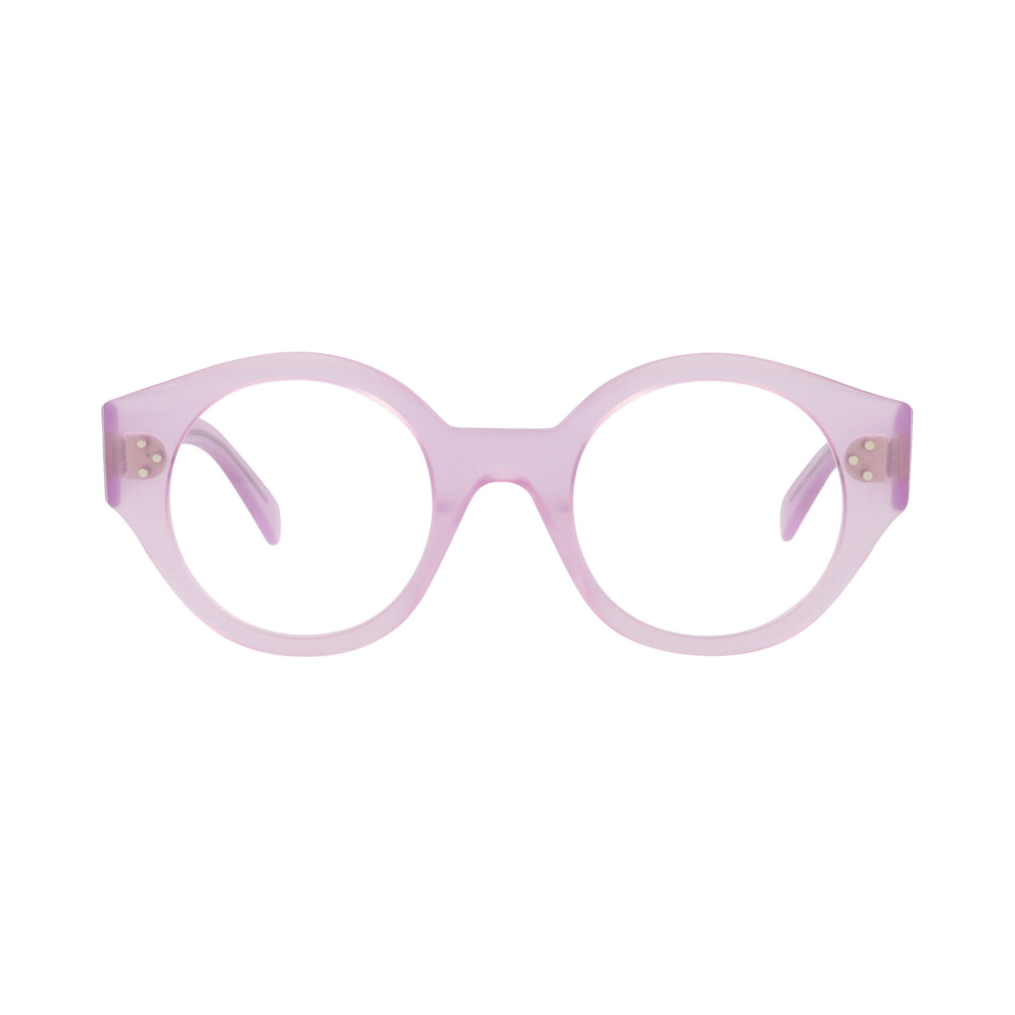 Buy CELINE Round Optical Glasses 'Lilac/Transparent
