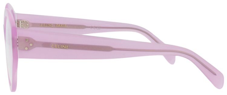 CELINE Round Optical Glasses LilacTransparent