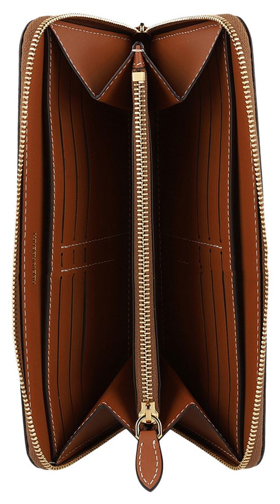 Burberry Check Zip Wallet Archive Beige