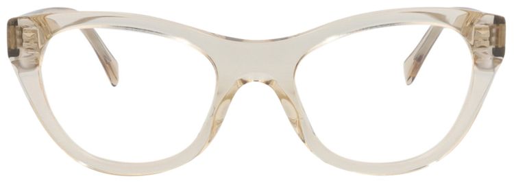 CELINE Cat Eye Optical Glasses BeigeTransparent