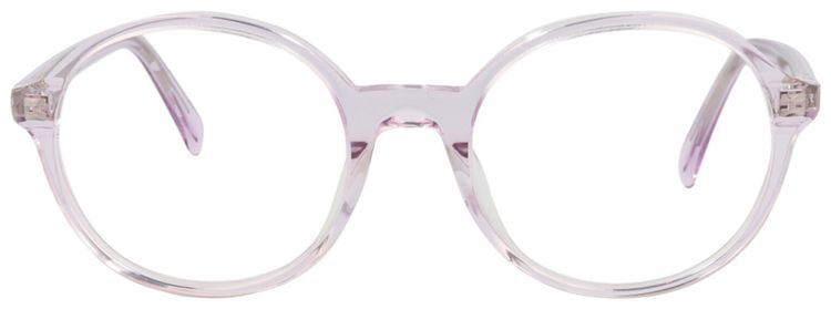 CELINE Round Optical Glasses LilacTransparent