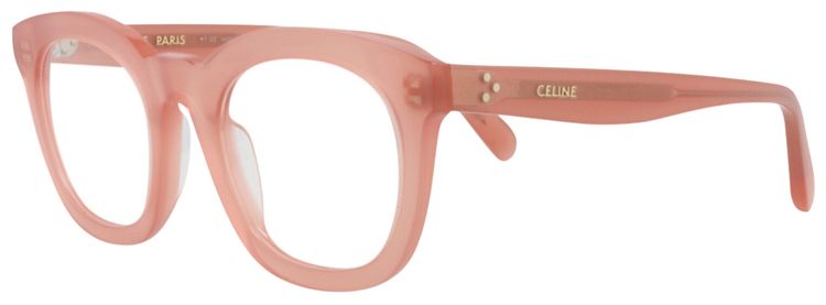 CELINE Round Optical Glasses PinkTransparent