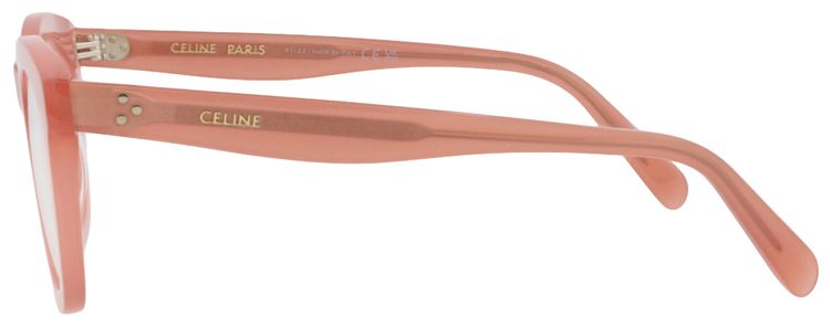 CELINE Round Optical Glasses PinkTransparent