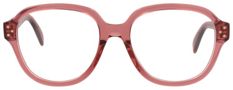 CELINE Round Optical Glasses PinkTransparent