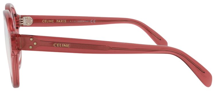 CELINE Round Optical Glasses PinkTransparent