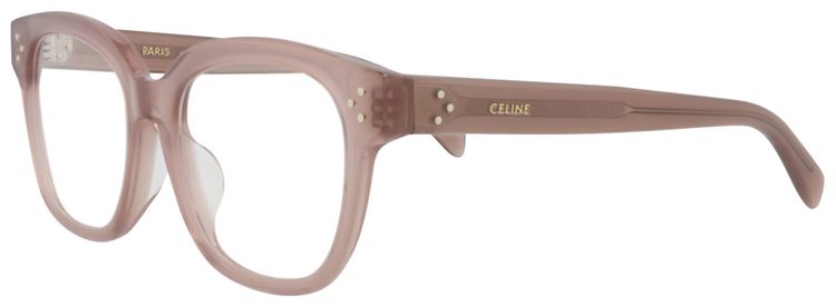 CELINE Square Optical Glasses BrownTransparent