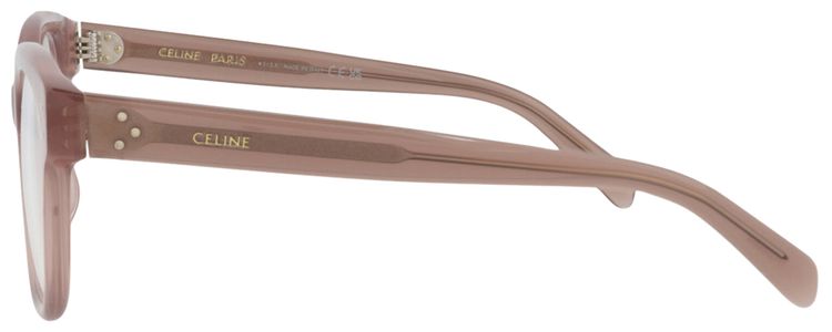 CELINE Square Optical Glasses BrownTransparent