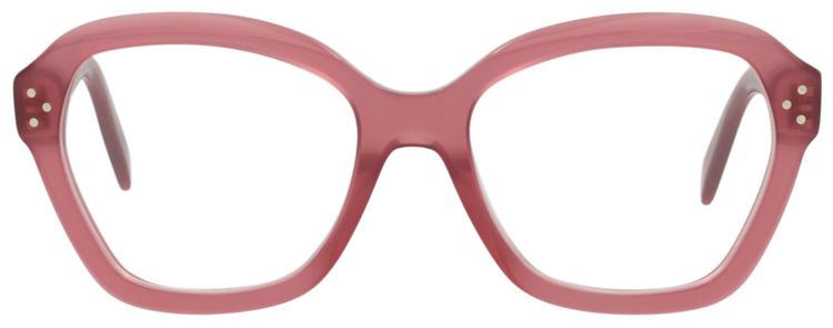 CELINE Round Optical Glasses VioletTransparent
