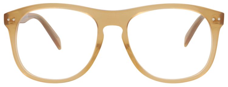 CELINE Aviator Optical Glasses BrownTransparent