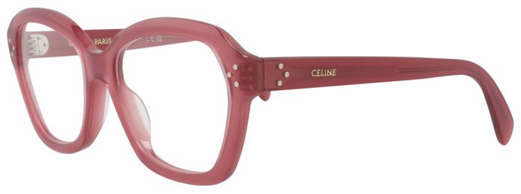 CELINE Round Optical Glasses VioletTransparent