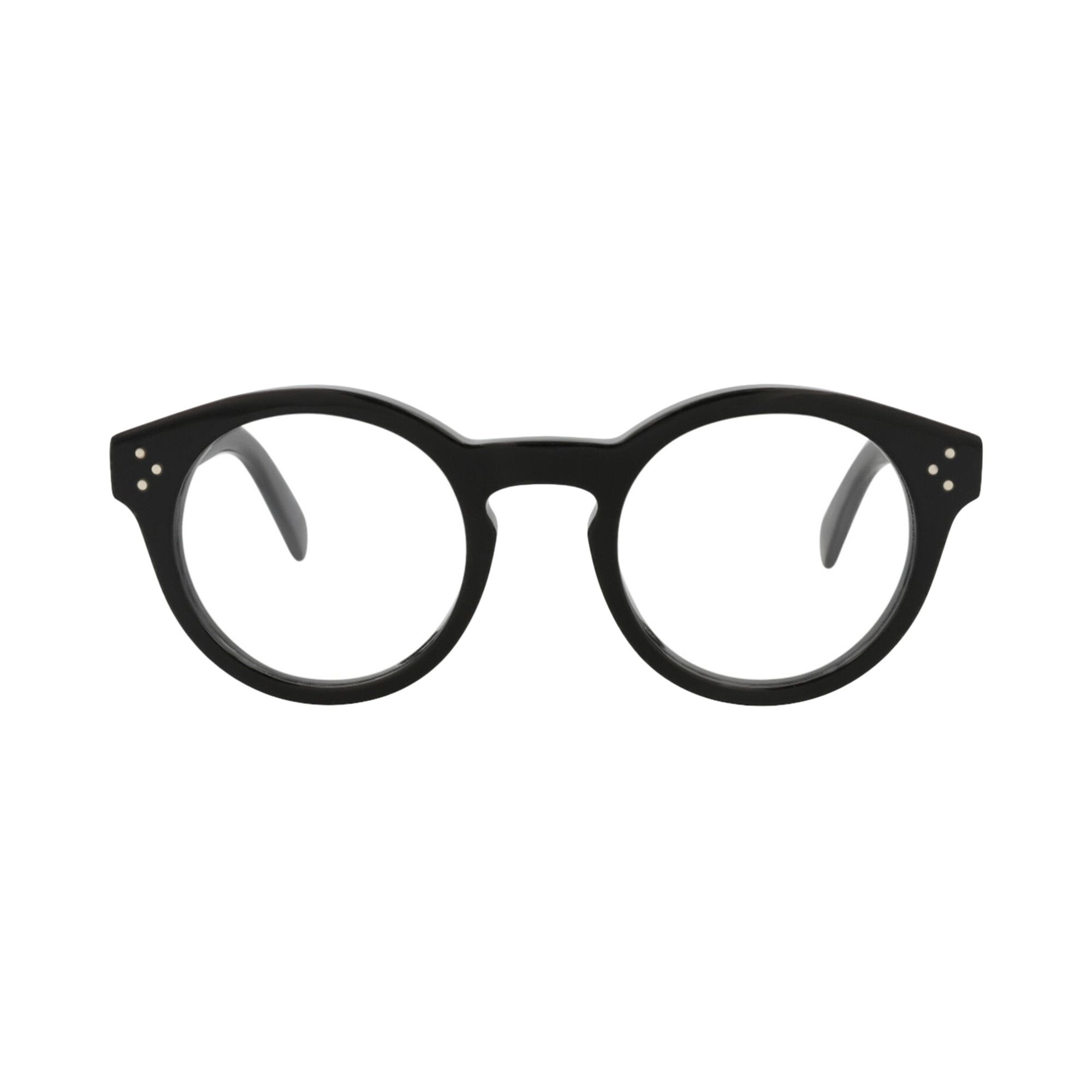 メガネ Celine Eyeglasses CL50093I 001 Black Oversized Frames Buy CELINE Round Optical Glasses 'Black/Transparent