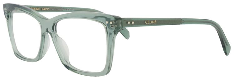 CELINE Square Optical Glasses GreenTransparent