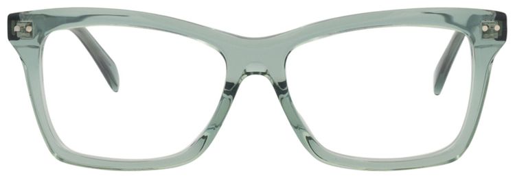 CELINE Square Optical Glasses GreenTransparent