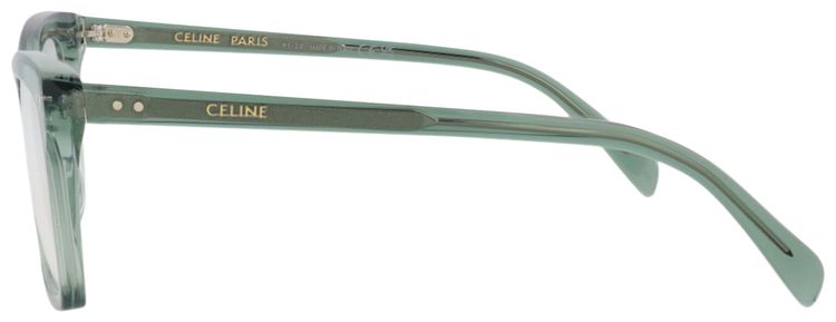 CELINE Square Optical Glasses GreenTransparent