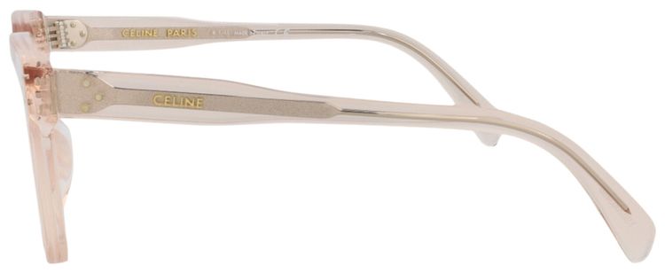CELINE Square Optical Glasses PinkTransparent