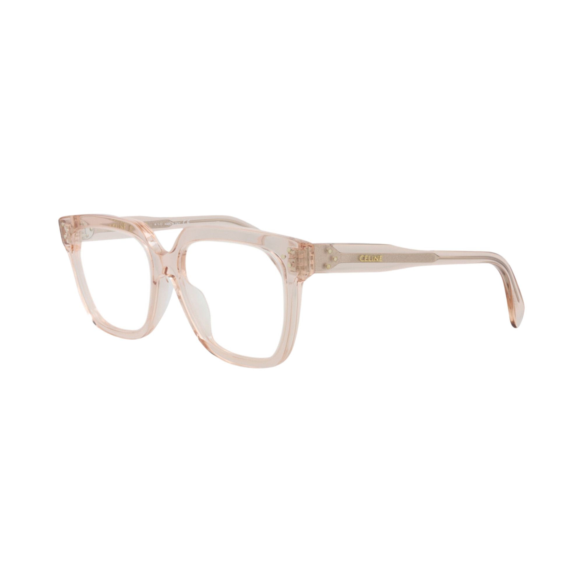 celine サングラス Buy CELINE Square Optical Glasses 'Pink/Transparent' - CL50094I