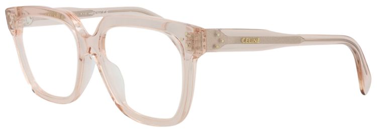CELINE Square Optical Glasses PinkTransparent