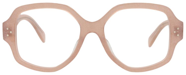 CELINE Square Optical Glasses PinkTransparent