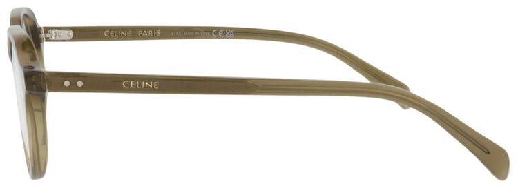 CELINE Round Optical Glasses GreenTransparent