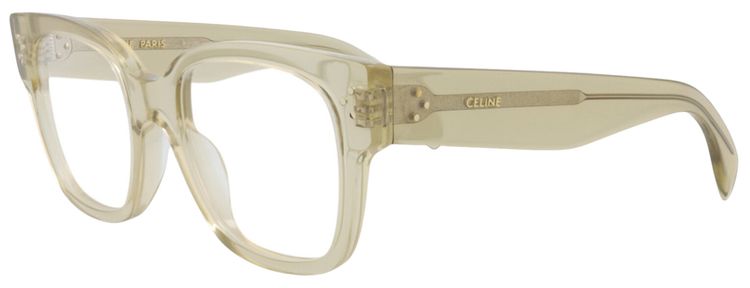 CELINE Square Optical Glasses GreenTransparent