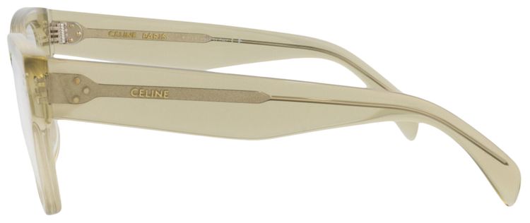 CELINE Square Optical Glasses GreenTransparent