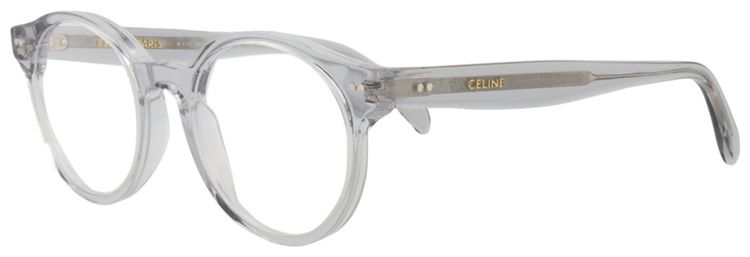 CELINE Round Optical Glasses GreyTransparent
