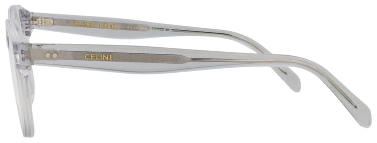 CELINE Round Optical Glasses GreyTransparent