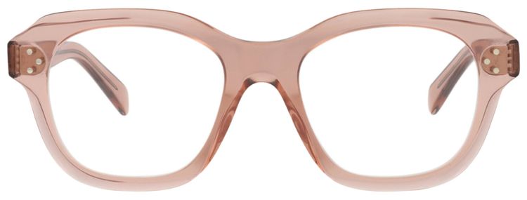 CELINE Round Optical Glasses PinkTransparent
