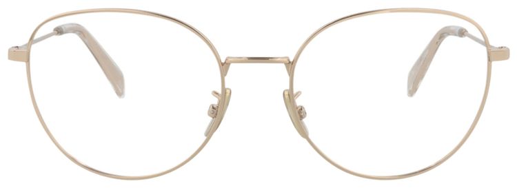 CELINE Cat Eye Optical Glasses GoldTransparent