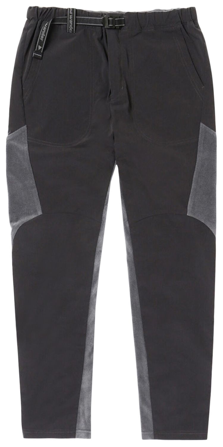 And Wander Fleece Base Pants Charcoal