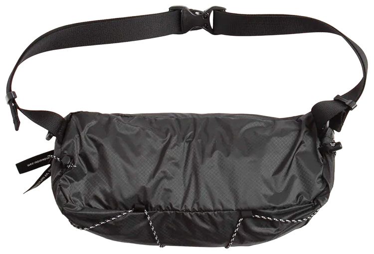 And Wander Sil Waist Bag Charcoal
