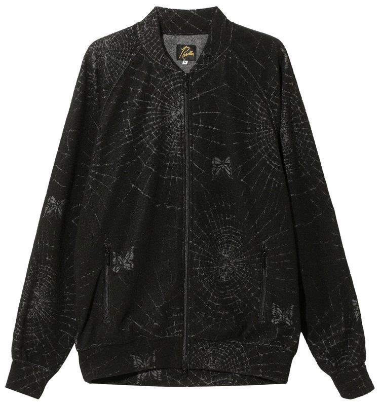 Needles Rib Collar Track Jacket Black